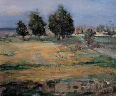 蒯连会 2002年作 风景二 65×55cm